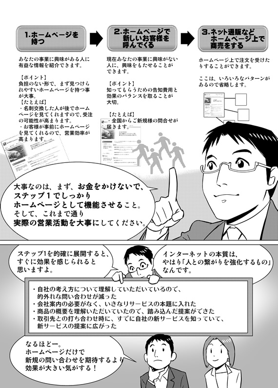 漫画のご案内４ページ目